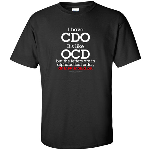 OffWorld Designs T-Shirt: OCD (Medium)