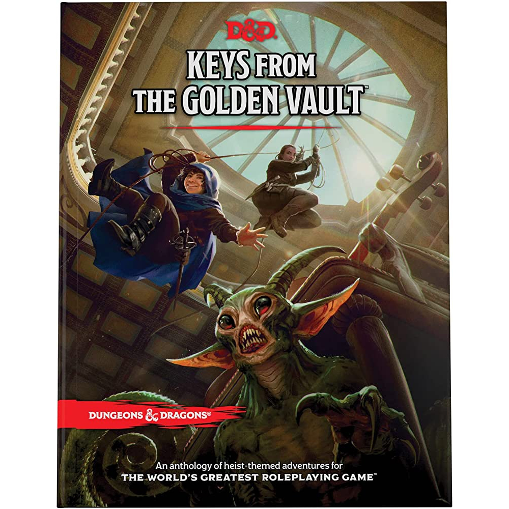 D&D 5E RPG: Keys from the Golden Vault (Standard Cover)