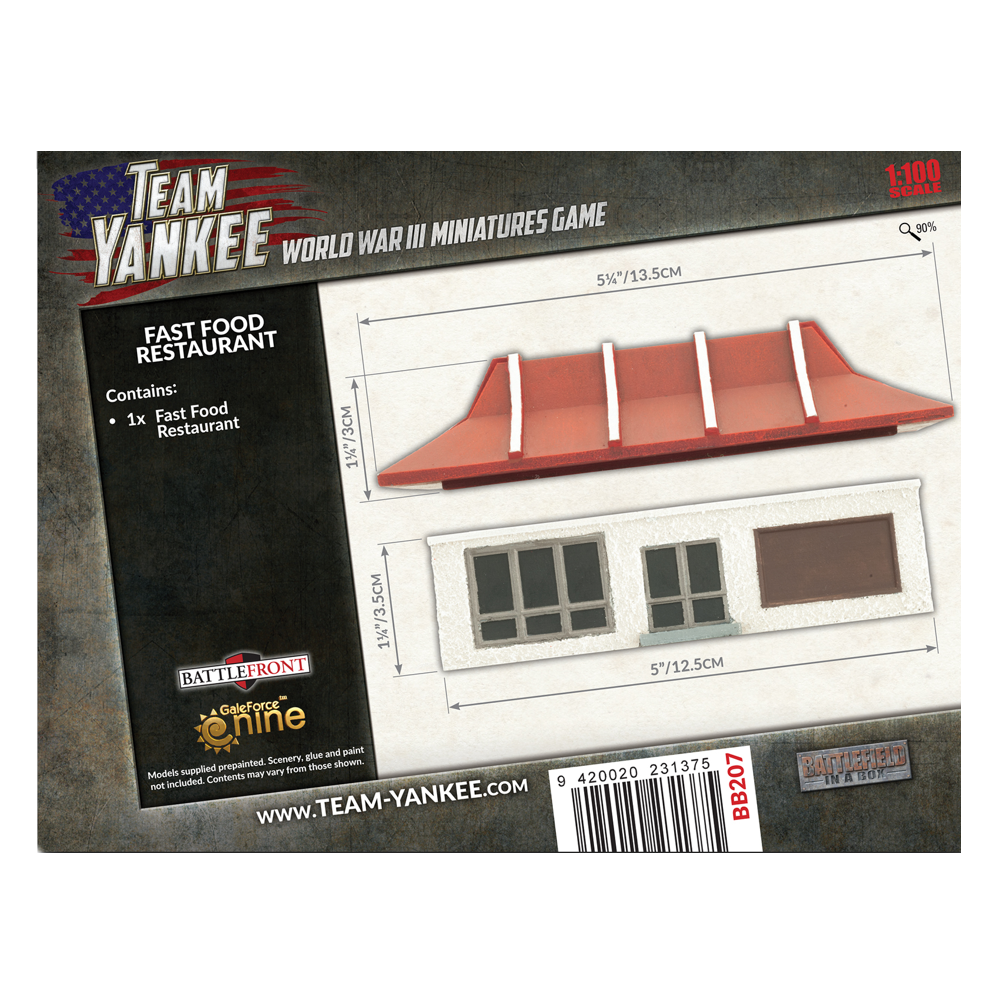 Battlefield in a Box: Flames of War - Fast Food Restaurant (Preorder)