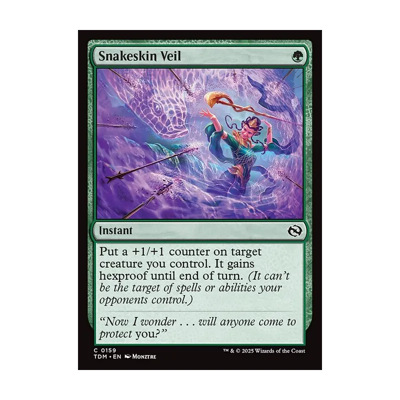 Snakeskin Veil - Tarkir: Dragonstorm (Near Mint)