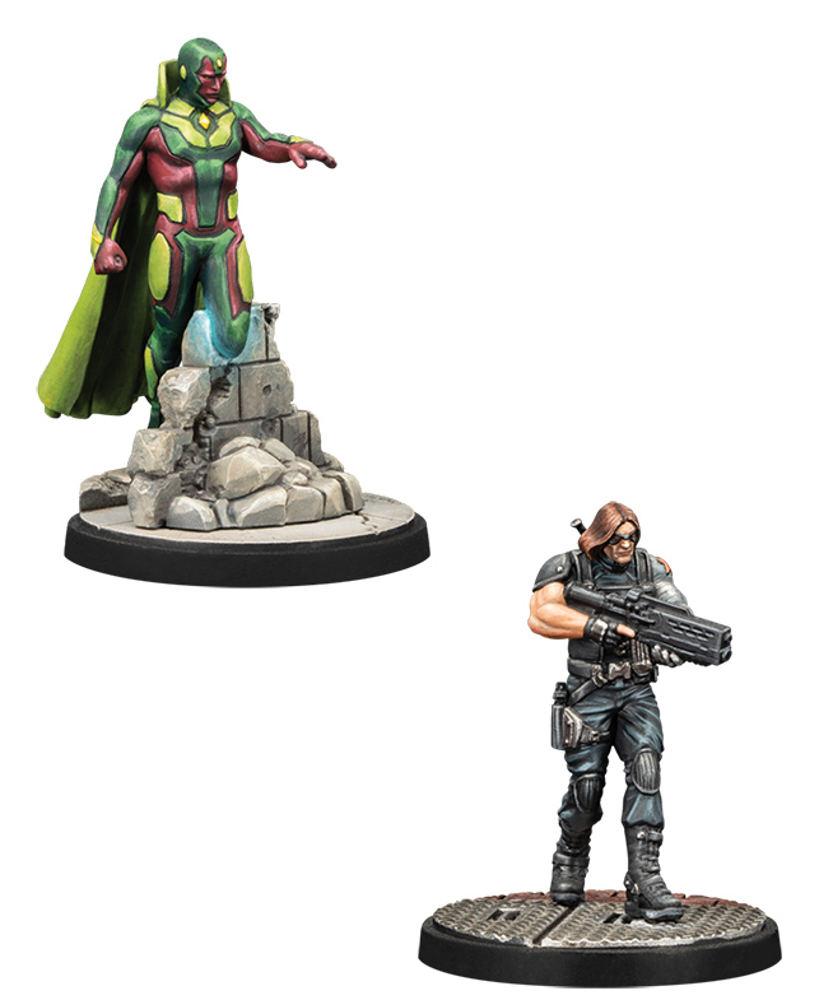 Marvel Crisis Protocol: Avengers Brains & Brawn Character Pack (Preorder)