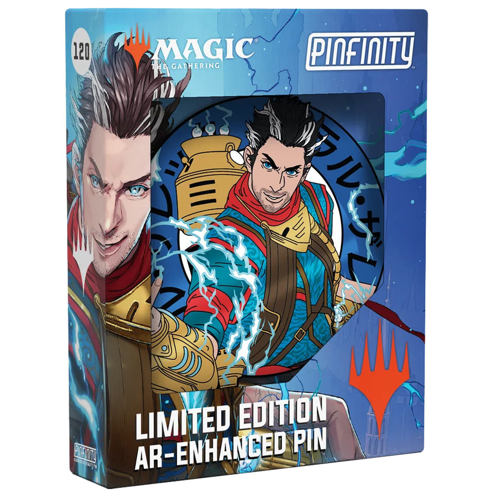 MtG Augmented Reality Pin: Ravnica Remastered - Ral Zarek (Anime Style) MtG Augmented Reality Pin: Ravnica Remastered - Ral Zarek (Anime Style)