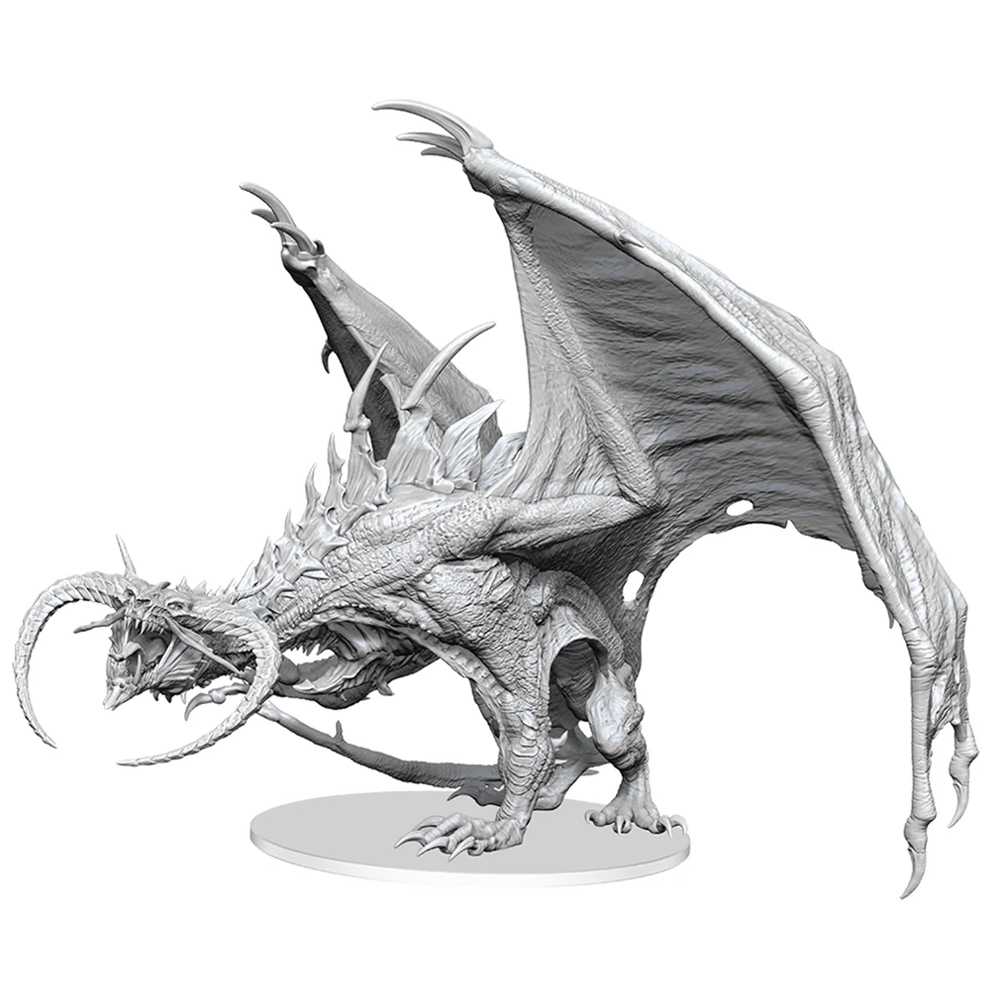 Pathfinder Battles Deep Cuts Unpainted Minis: Diabolic Dragon (Preorder) Pathfinder Battles Deep Cuts Unpainted Minis: Diabolic Dragon (Preorder)