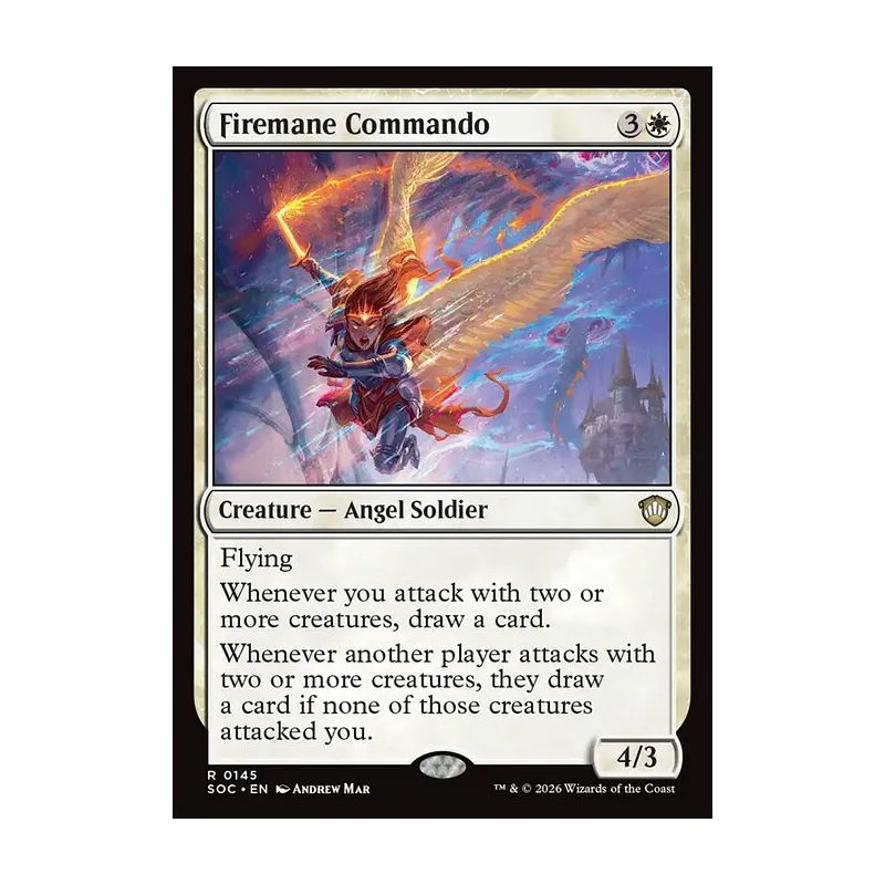 Firemane Commando - Secrets of Strixhaven Commander (Near Mint)