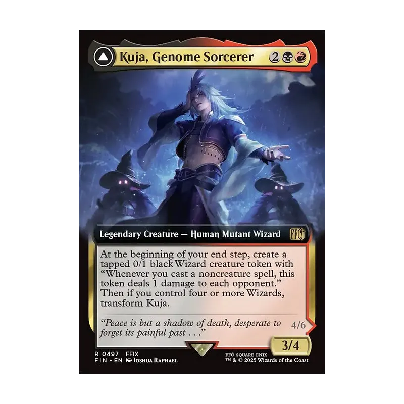 Kuja, Genome Sorcerer // Trance Kuja, Fate Defied (Extended Art) - Final Fantasy (Near Mint)
