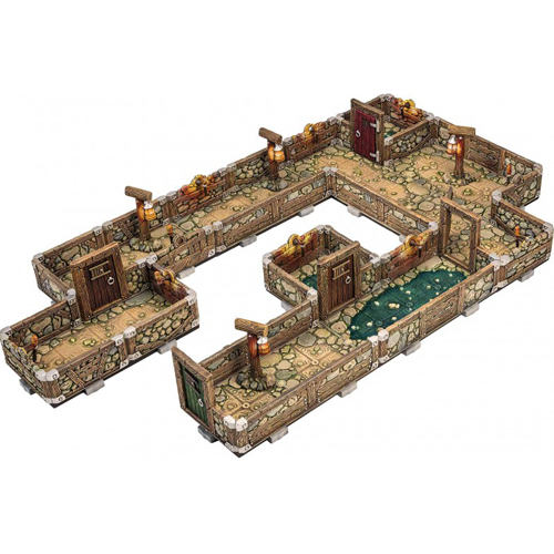 Dungeons & Lasers: Dwarven Mine Half-Height Walls