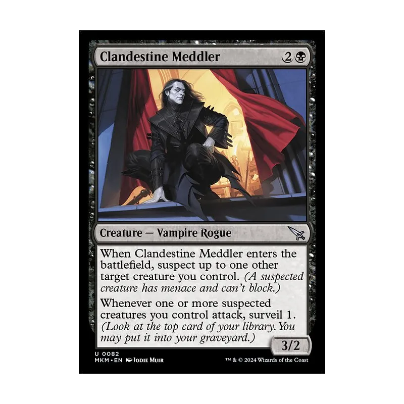 Clandestine Meddler (a) - Murders at Karlov Manor (Near Mint)