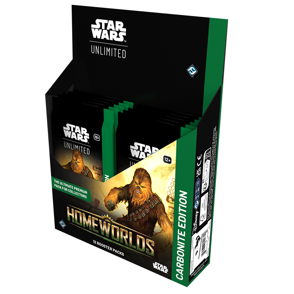 Star Wars Unlimited TCG: Homeworlds - Carbonite Booster Box (12) (Preorder)
