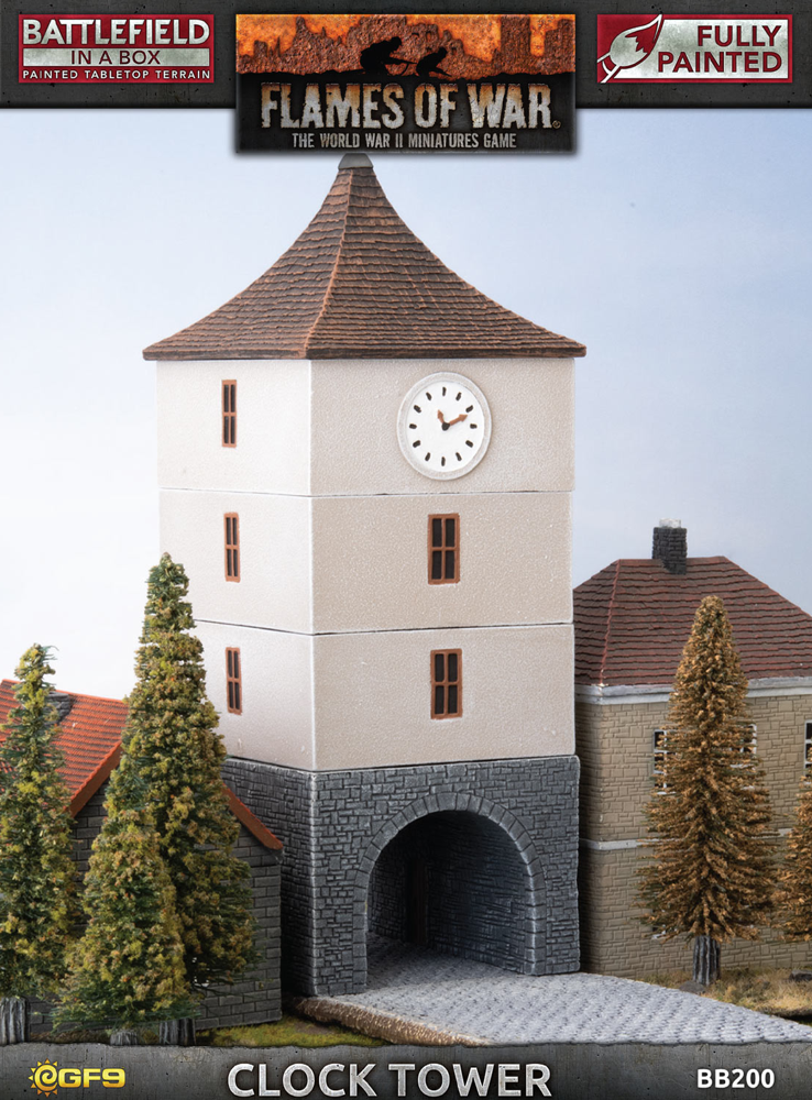 Flames of War: Battlefield in a Box - Clock Tower (New Arrival)