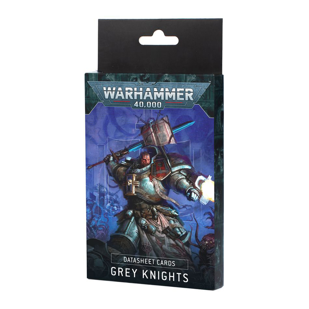 Warhammer 40k: Datasheet Cards - Grey Knights (New Arrival)