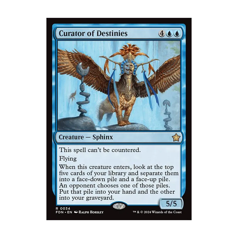 Curator of Destinies - Foundations (Near Mint)
