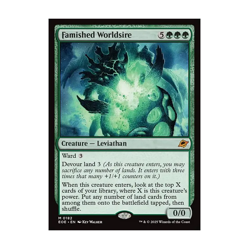 Famished Worldsire - Edge of Eternities (Near Mint)