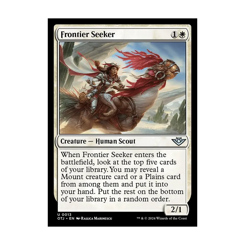Frontier Seeker - Outlaws of Thunder Junction (Near Mint)