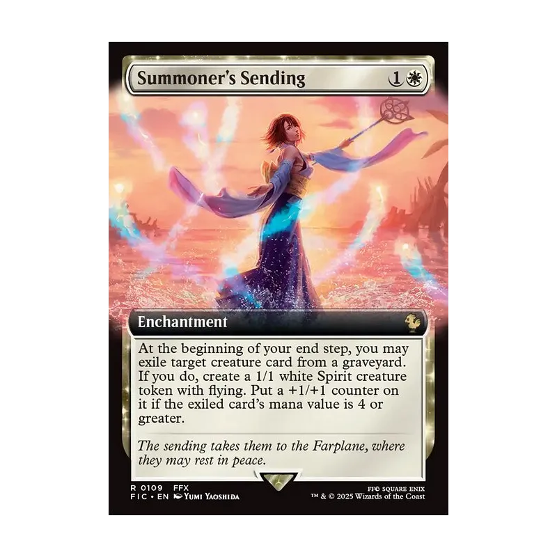 Summoner's Sending (Extended Art) - Final Fantasy Commander (Near Mint)