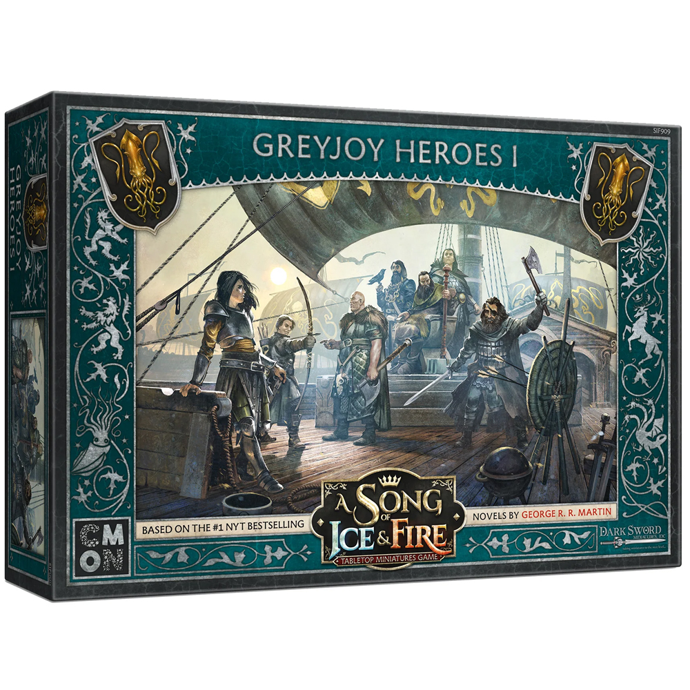 A Song of Ice & Fire: House Greyjoy - Heroes #1 (Multilingual)