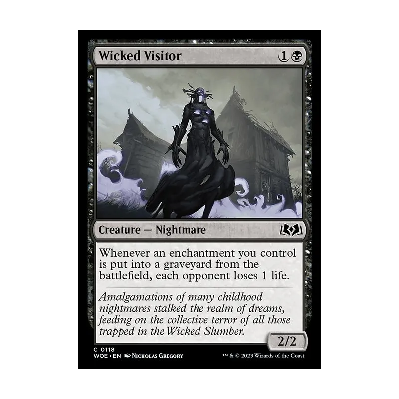 Wicked Visitor - Wilds of Eldraine (Near Mint)