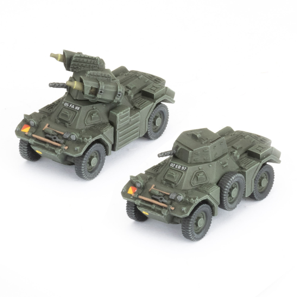 WWIII Team Yankee: British - Ferret & Ferret Vigilant Scout Cars (New Arrival)
