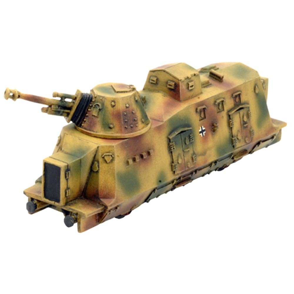 Flames of War WW2: German - BP44 Armoured Train Artillery Car (New Arrival)