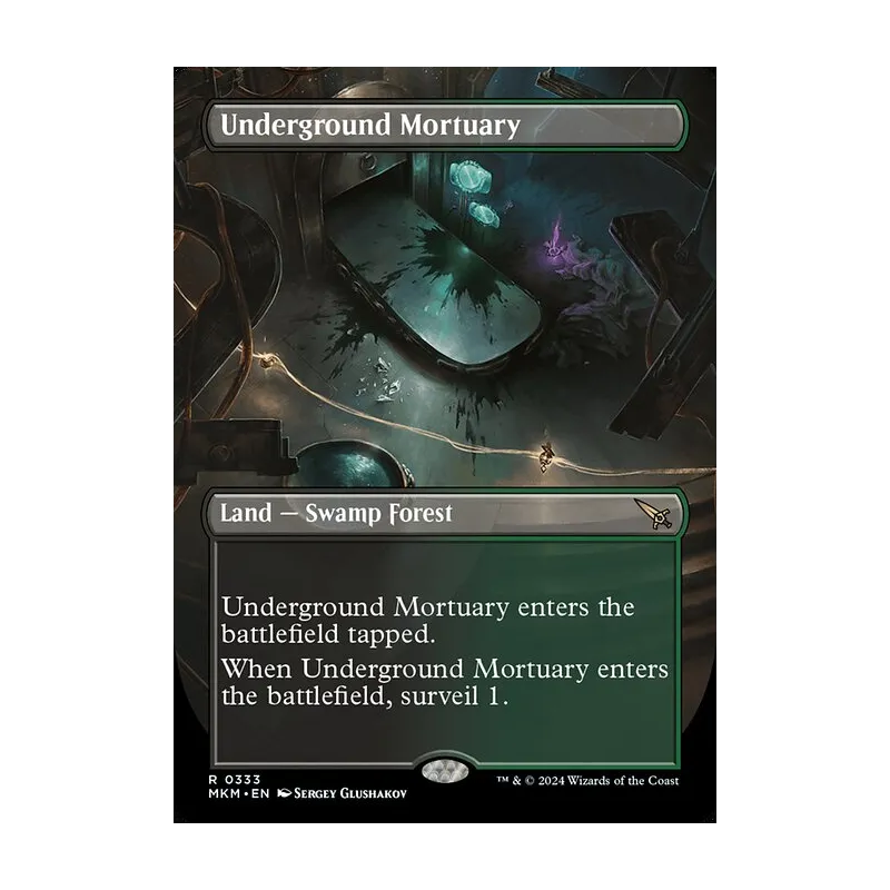 Underground Mortuary (Borderless) - Murders at Karlov Manor (Near Mint)