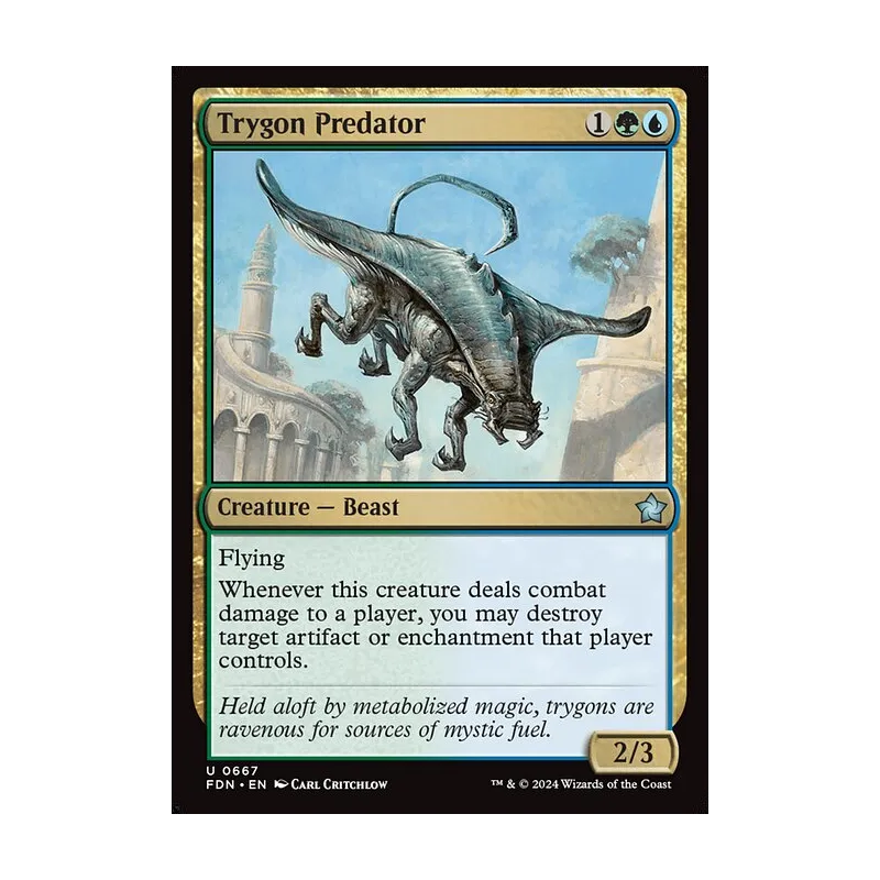 Trygon Predator - Foundations (Near Mint)