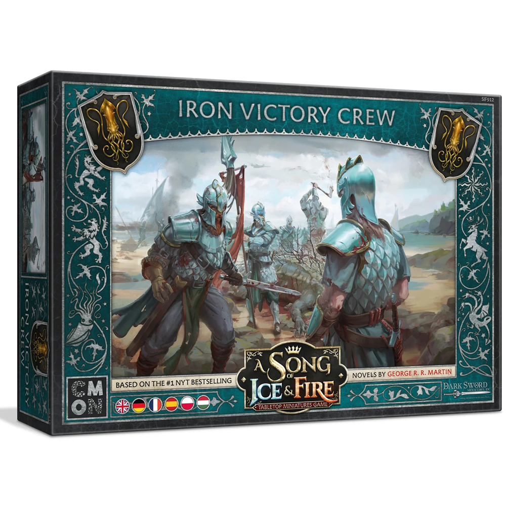 A Song of Ice & Fire: House Greyjoy - Iron Victory Crew (Multilingual)