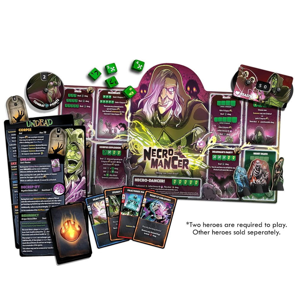 Dice Throne: Hero Pack - Necromancer (Preorder)