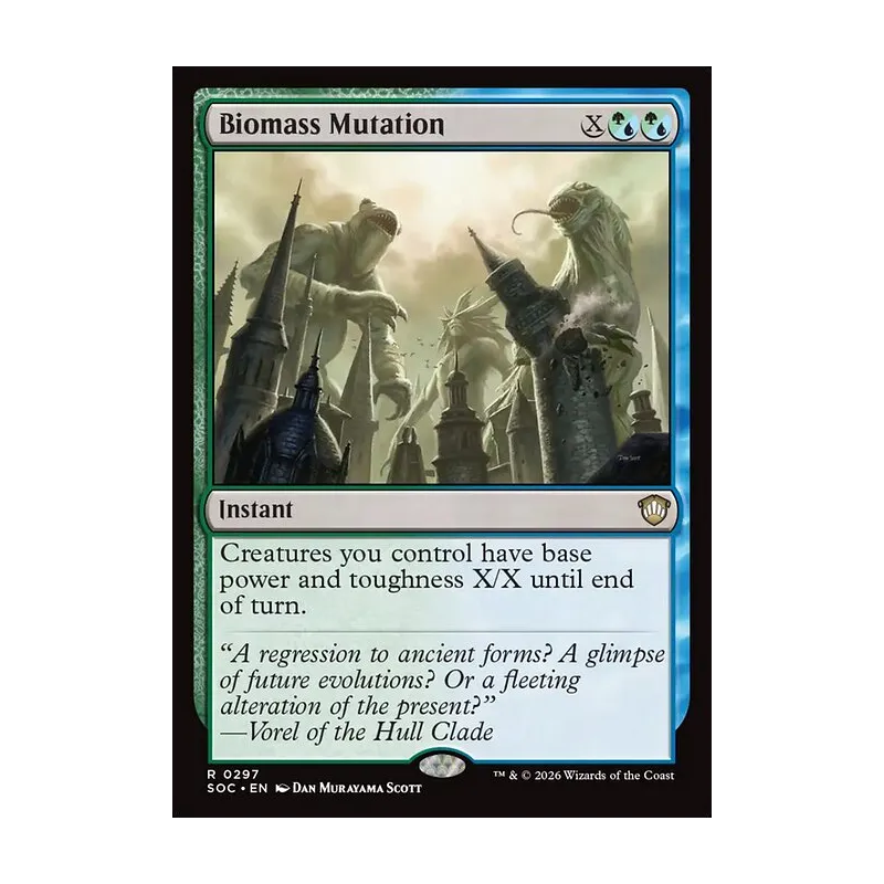 Biomass Mutation - Secrets of Strixhaven Commander (Near Mint)