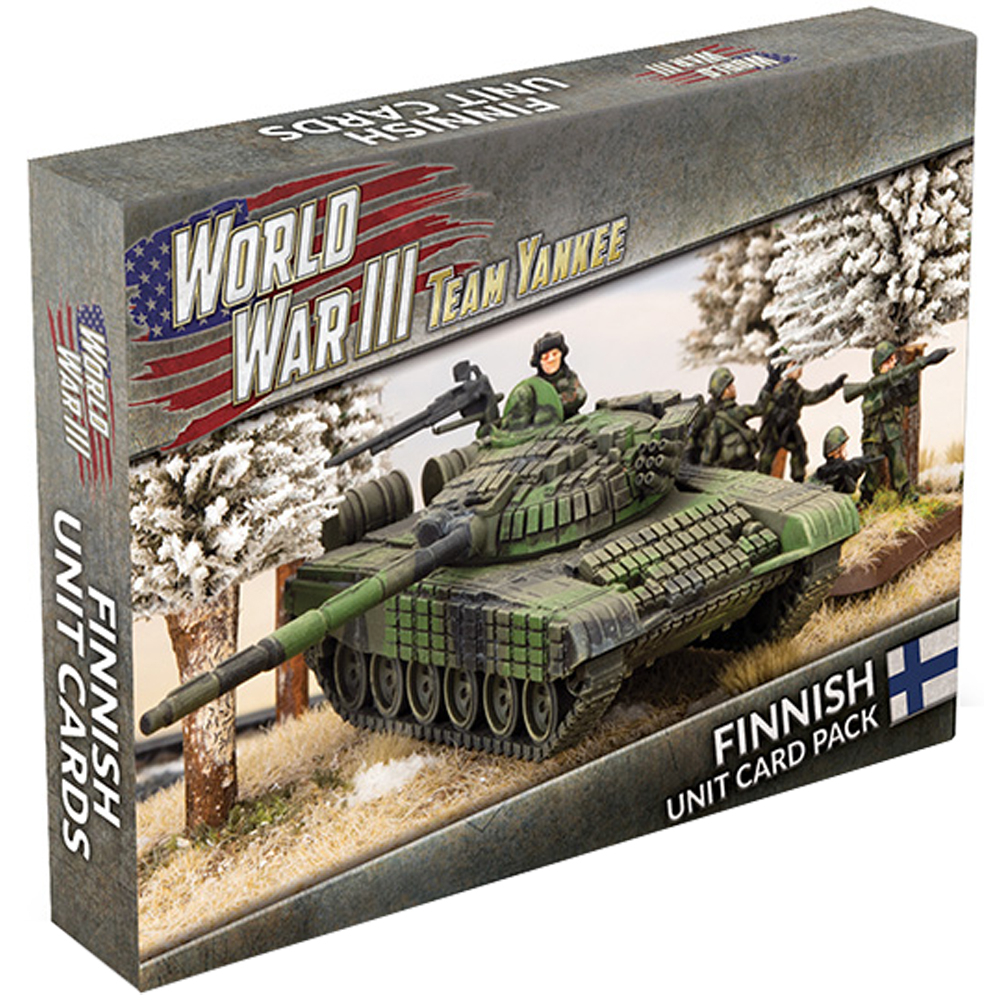 WWIII Team Yankee: Finnish Unit Cards