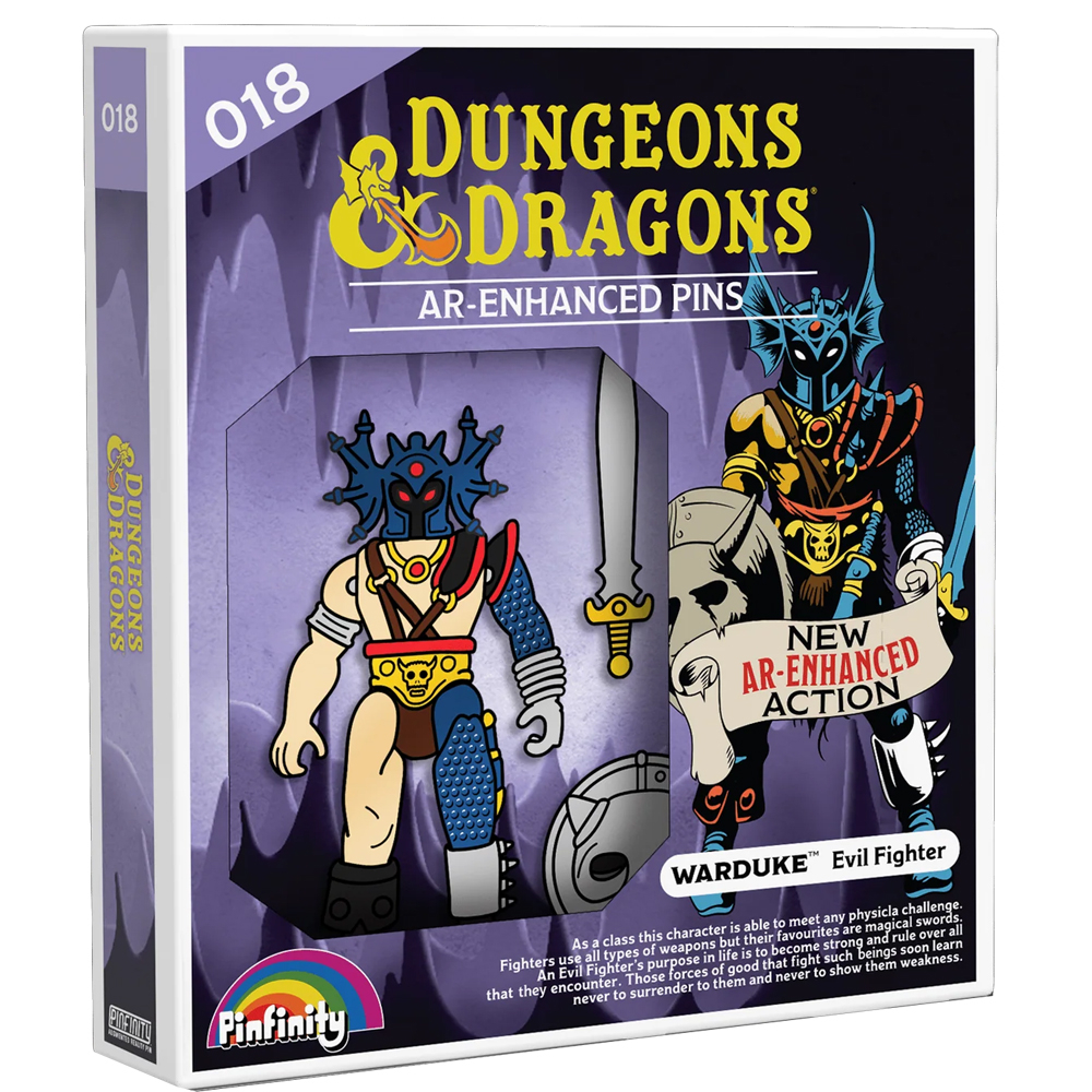 D&D Augmented Reality Pins: Series 1 - Warduke, Evil Fighter (Last Chance) D&D Augmented Reality Pins: Series 1 - Warduke, Evil Fighter (Last Chance)