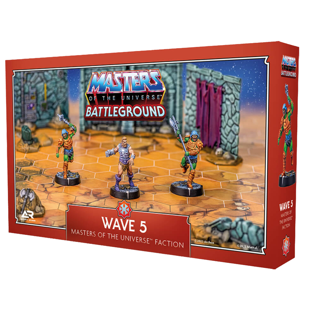 Masters of the Universe: Battleground: Wave 5 - Masters of the Universe Faction (Preorder)