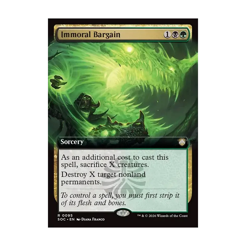 cards with bargain mtg Magic: the Gathering - Yawgmoth's Put two of them into your hand and the rest into your graveyard. Demonic Bargain (Prerelease) (Innistrad: Crimson