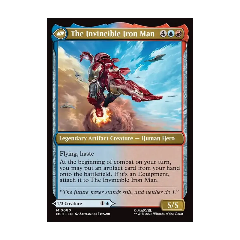 invincible mtg cards HYMN Shards of Alara Foil Rare CGC 9 Q #3908338083 Your life total becomes that number. The Invincible Iron Man MTG