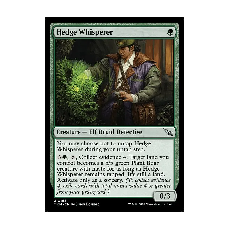 Hedge Whisperer - Murders at Karlov Manor (Near Mint)