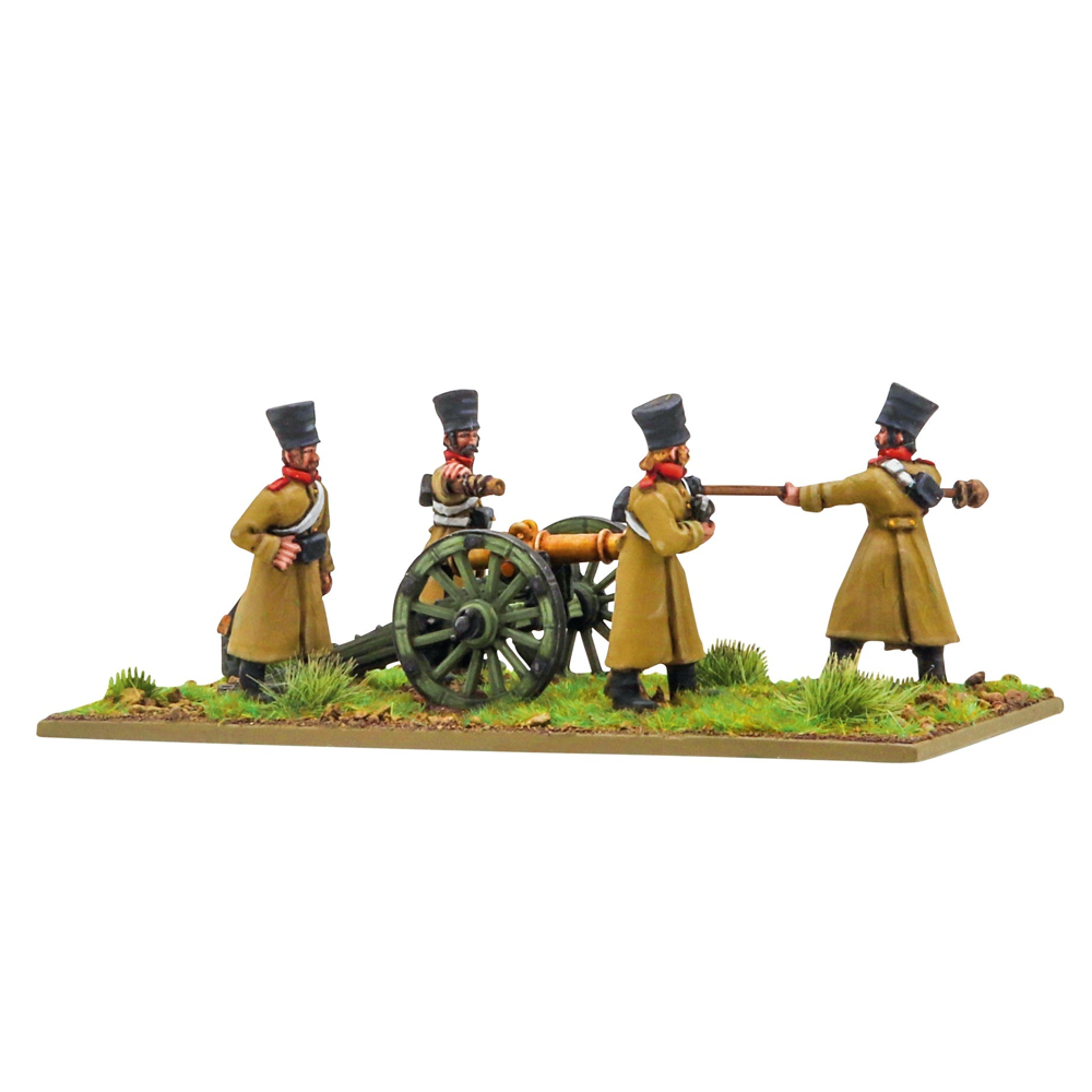 Black Powder: Crimean War - Cossack Artillery & Crew (Preorder)