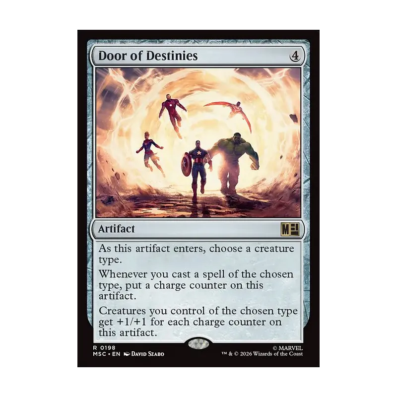Door of Destinies (Surge Foil) - Marvel Super Heroes Commander (Foil Near Mint)