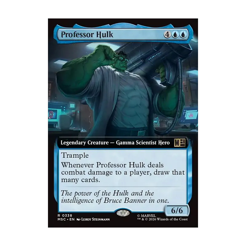 Professor Hulk (Extended Art) - Marvel Super Heroes Commander (Near Mint)