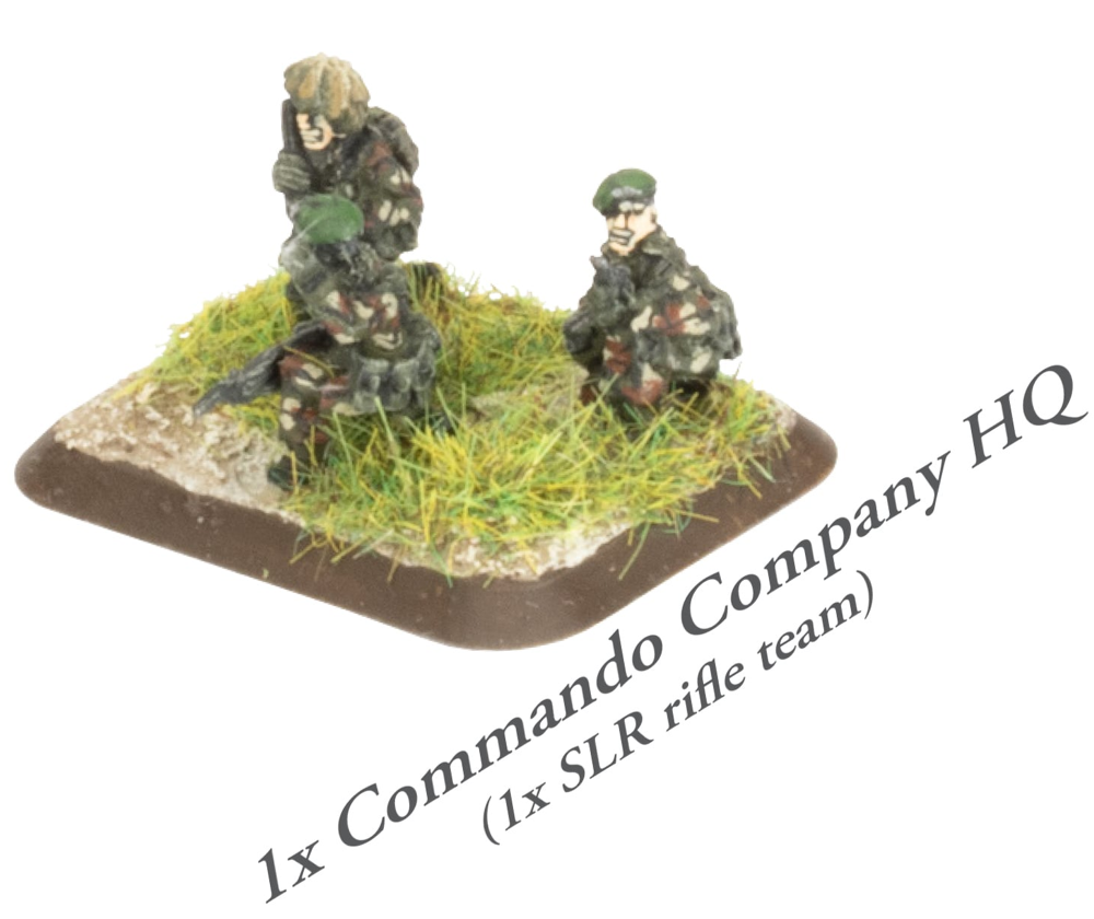 WWIII Team Yankee: British Starter Force - Commando Company (Preorder)