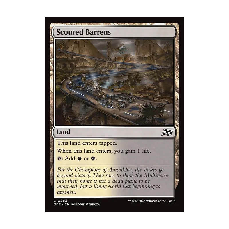 Scoured Barrens | Aetherdrift MTG