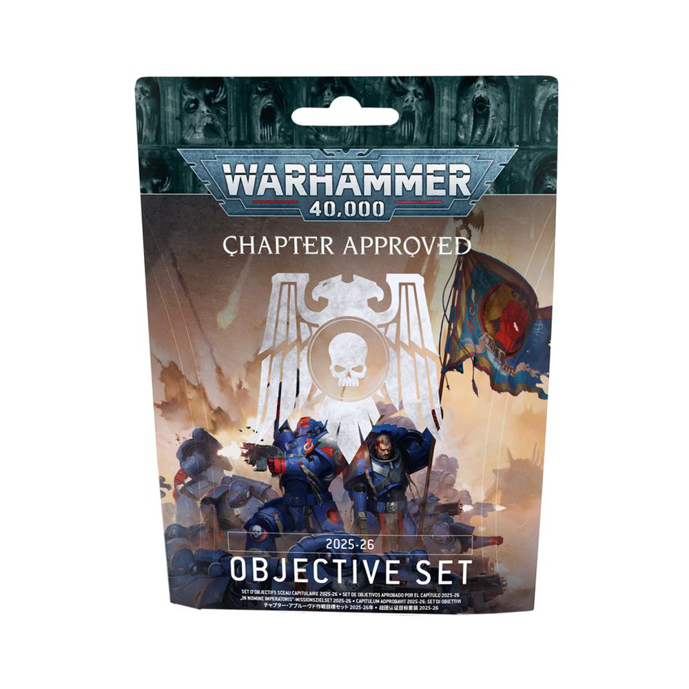 Warhammer 40K: Chapter Approved - 2025-26 Objective Set Warhammer 40K: Chapter Approved - 2025-26 Objective Set