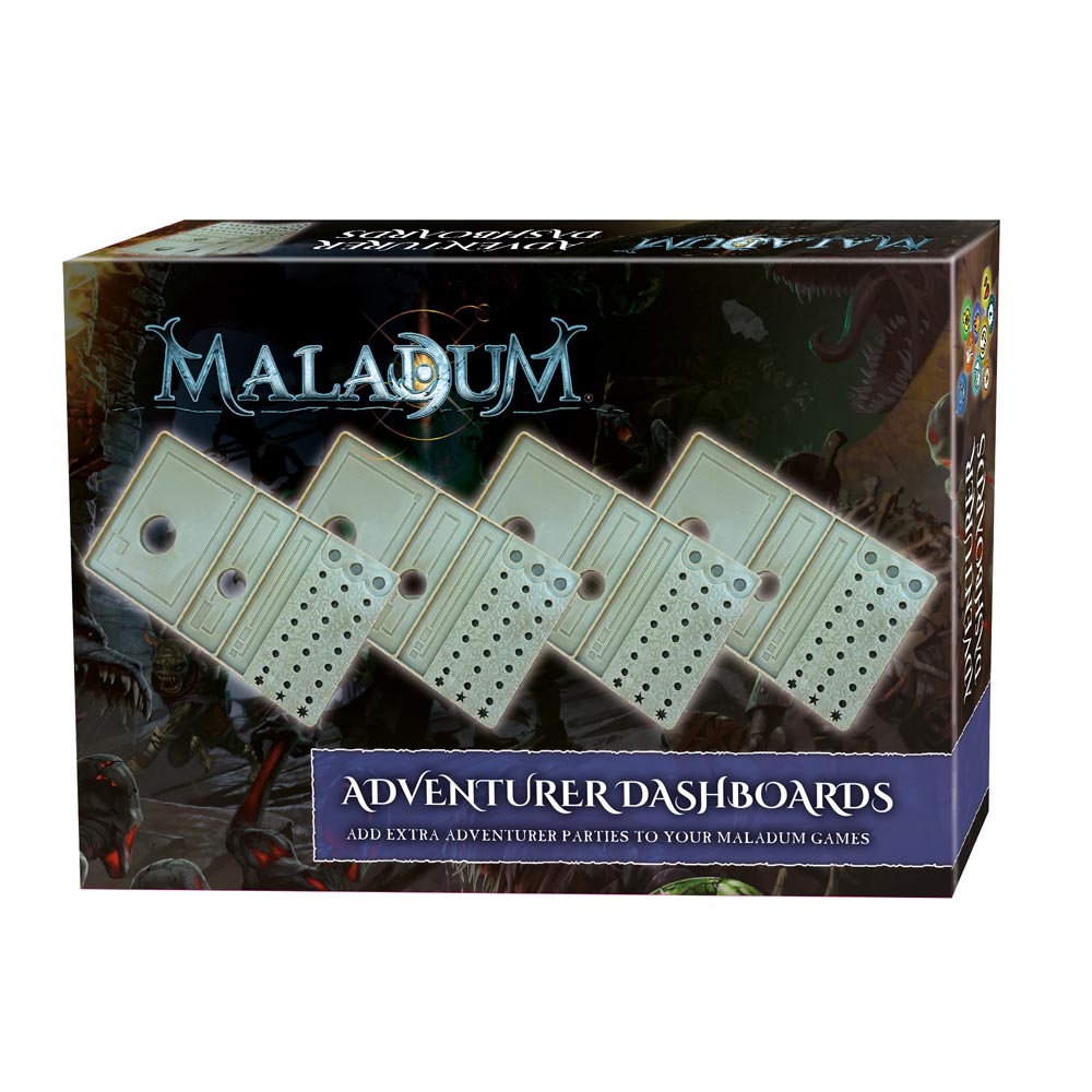 Maladum: Adventurer Dashboards Maladum: Adventurer Dashboards