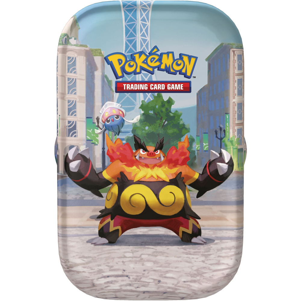 Pokemon TCG: Lumiose City: Mini Tin - Emboar & Inkay (Preorder)