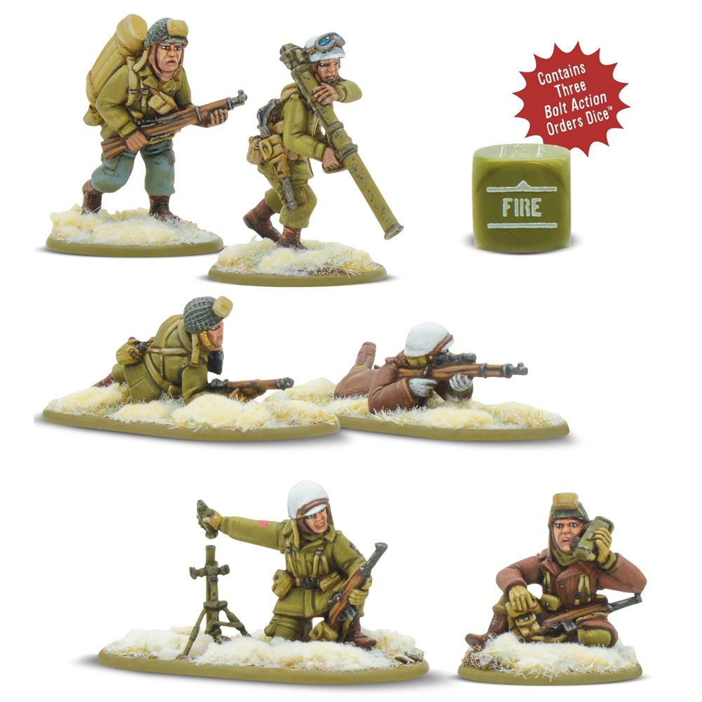 Bolt Action: US Airborne (Winter) Weapons Teams