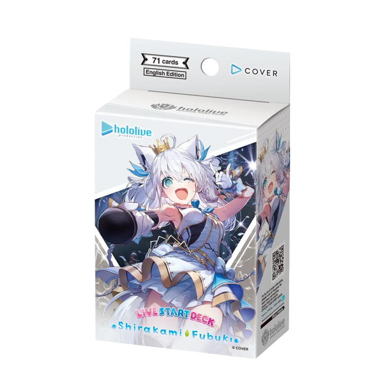Hololive OCG: Live Start Deck - Shirakami Fubuki (Preorder)