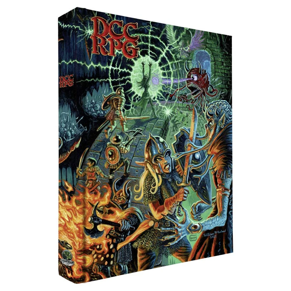 Dungeon Crawl Classics RPG: Core Rulebook (William Mcausland Cover) (Preorder)