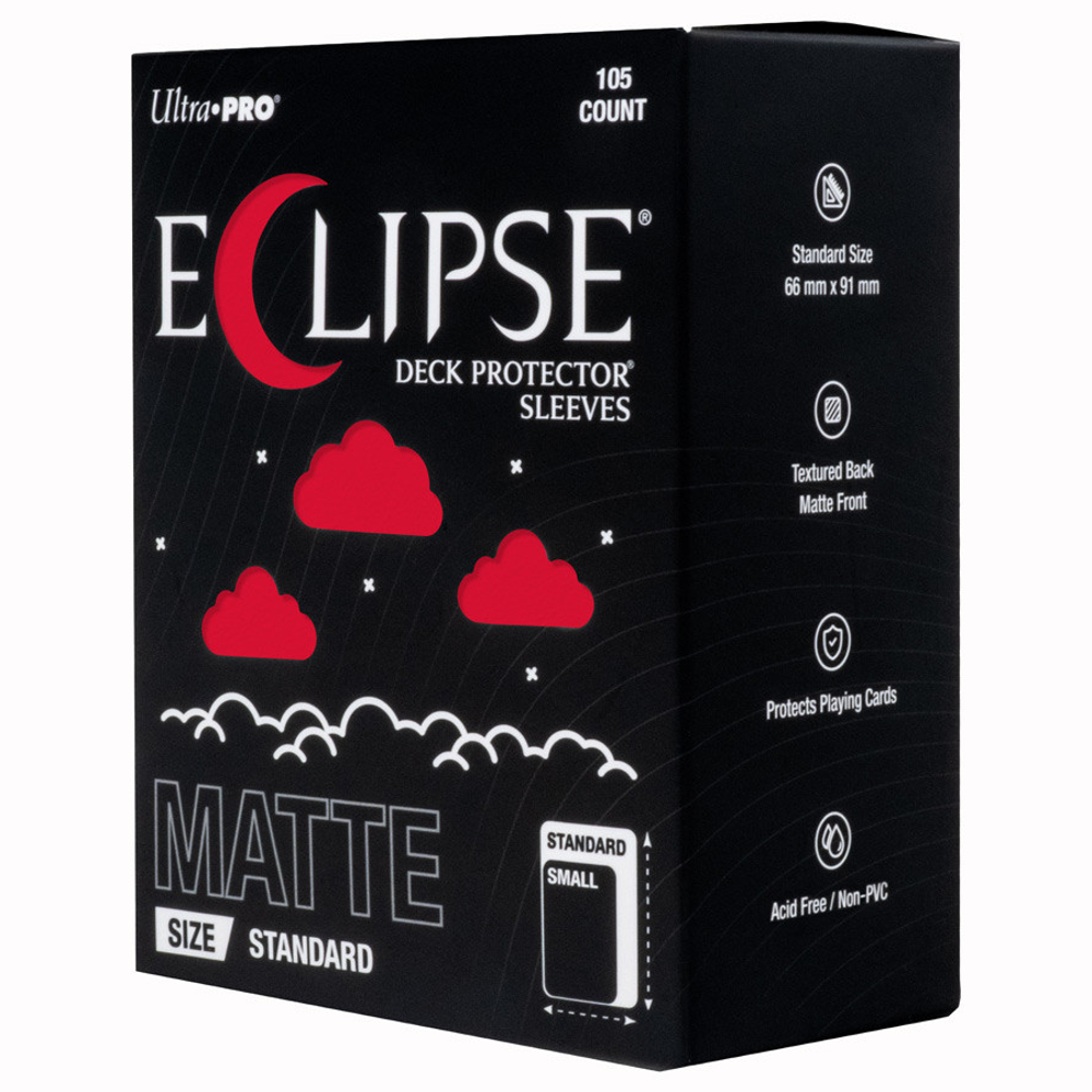 Deck Protector Sleeves: Eclipse Matte - Apple Red (105) (Preorder)