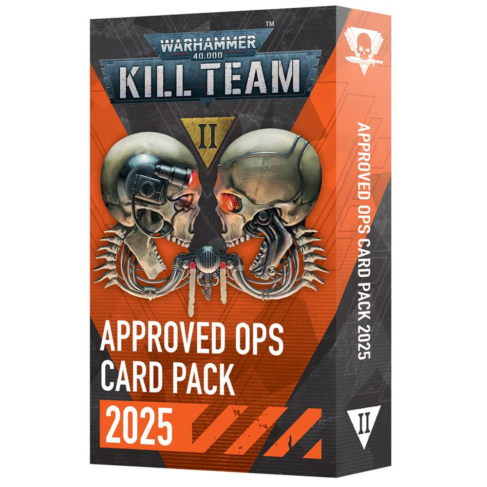 Warhammer 40K: Kill Team - Approved Ops Card Pack 2025 (New Arrival)