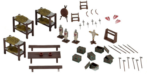 WizKids 4D Settings: Castle Barracks