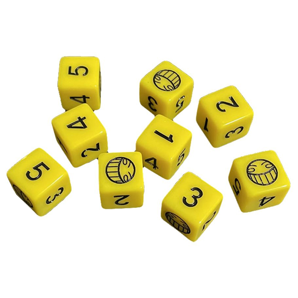 Cowboy Bebop RPG: Ed Smile Dice (8) Cowboy Bebop RPG: Ed Smile Dice (8)