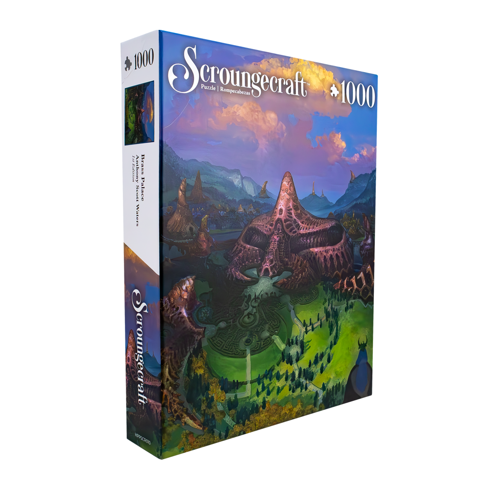 Scroungecraft: 1000-Piece Jigsaw Puzzle - Brass Palace (Preorder)