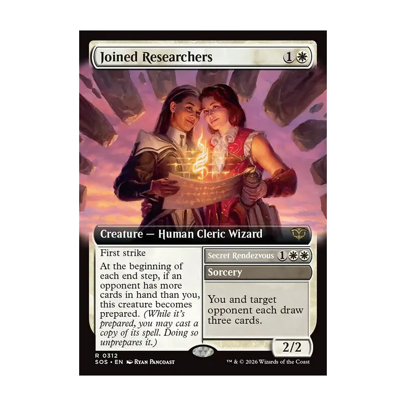 Joined Researchers // Secret Rendezvous (Extended Art) - Secrets of Strixhaven (Near Mint)